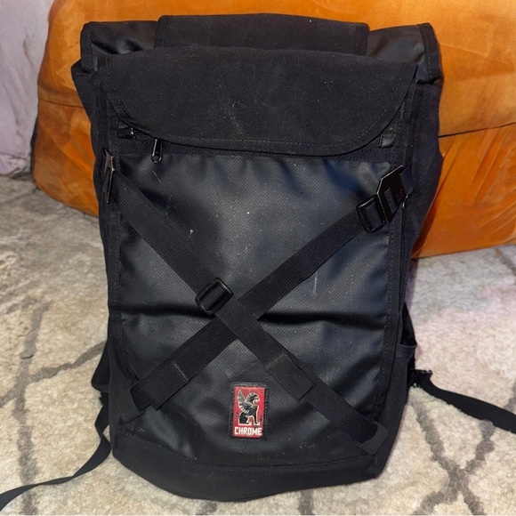COPY - CHROME BRAVO 2.0 BACKPACK BLACK USED - Picture 4 of 10